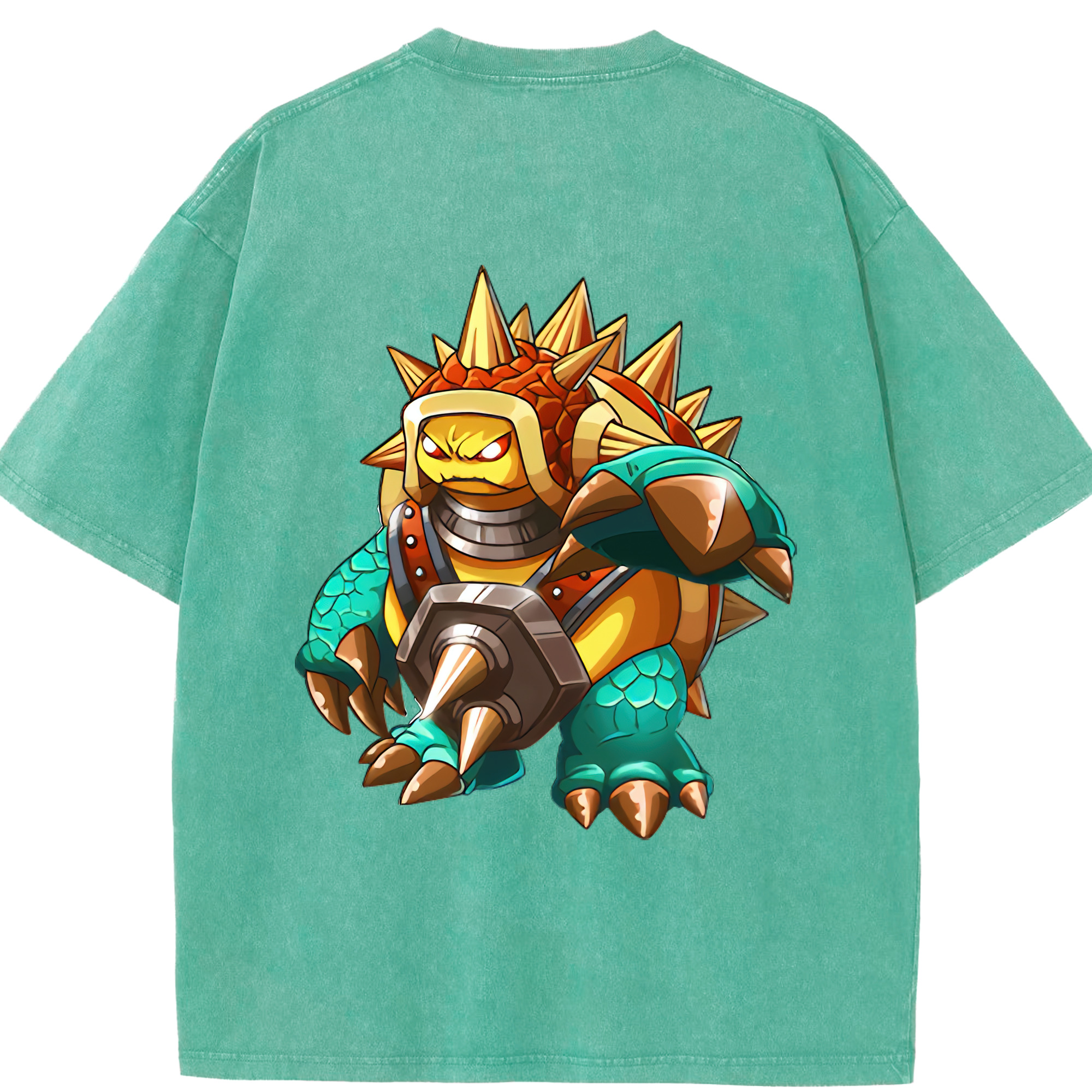 リーグ・オブ・レジェンド League of Legends LOL 綿100% ヴィンテージ風 半袖Tシャツ（背面プリント）
